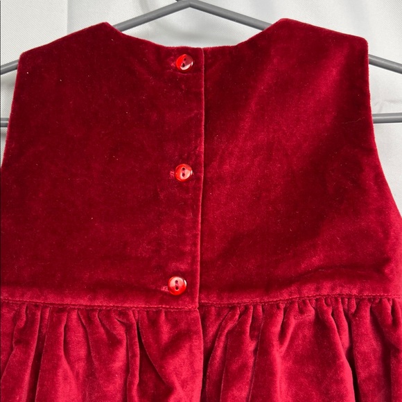Sal & Pimenta Red Velvet bubble Romper size 18 months - Picture 7 of 10